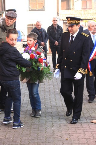 Kuttolsheim - Cérémonie de l'Armistice