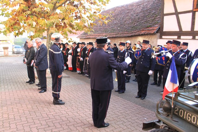 Kuttolsheim - Cérémonie de l'Armistice