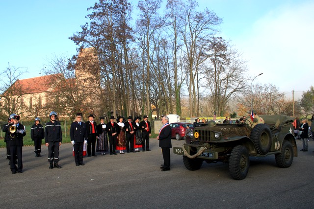 Kuttolsheim - Cérémonie de l'Armistice