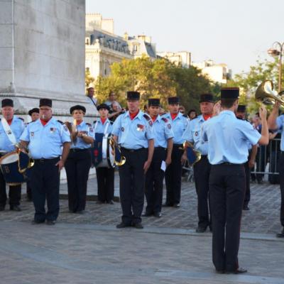 Ravivage de la flamme du soldat inconnu