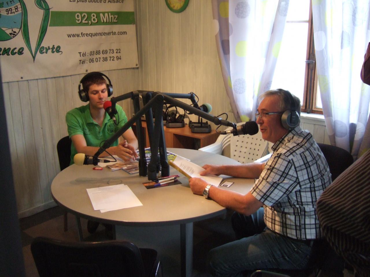 Interview Frequence Verte (fréquence 92.8)